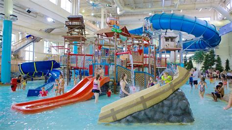Water park of america photos - At 1.5 million square feet, Kalahari, which “combines America’s largest indoor Waterparks with the magic of Africa,” includes a hotel, restaurants, adventure park, and a water park with ...
